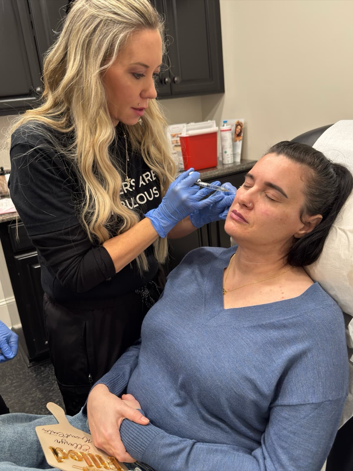 Dermal filler treatment at Ellaryn MedSpa